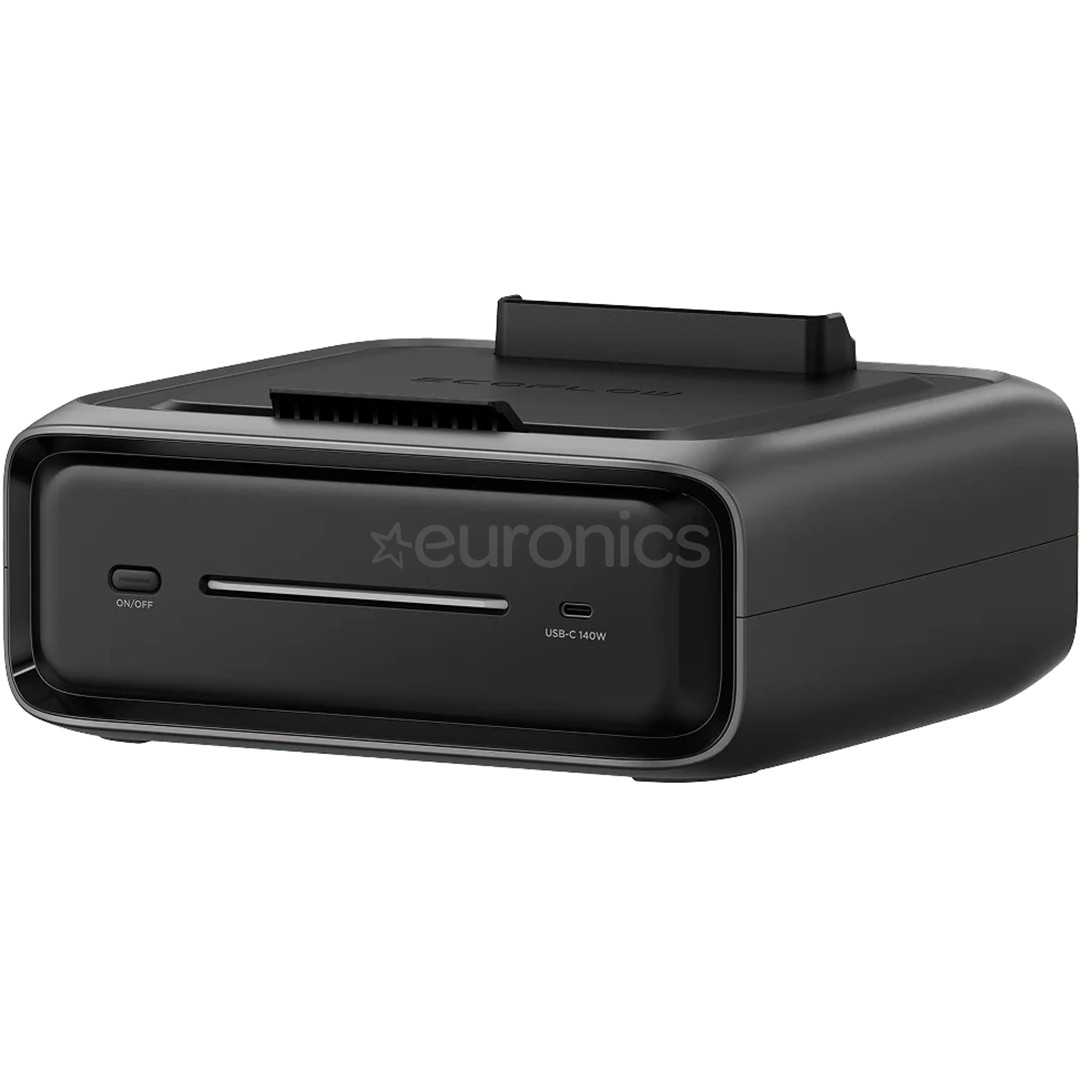 EcoFlow RIVER 3 Plus EB300 Smart Extra Battery, 286 Wh, black - Power Station Extra Battery