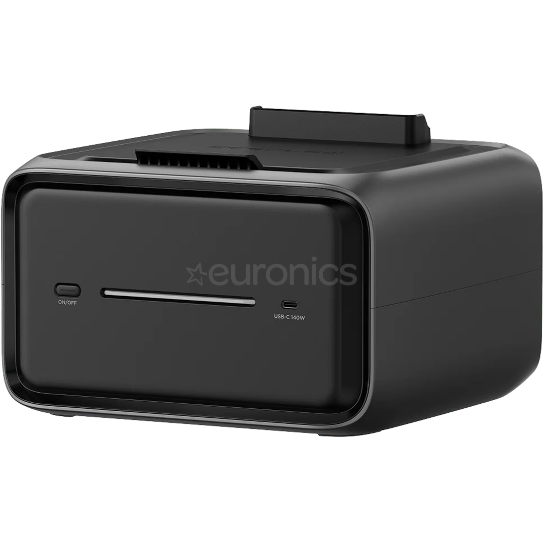 EcoFlow RIVER 3 Plus EB600 Smart Extra Battery, 572 Wh, must - Akujaama lisaaku