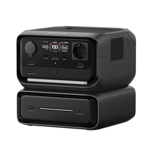 EcoFlow River 3 Max, 572 Wh, must/hall - Akujaam 5015601022