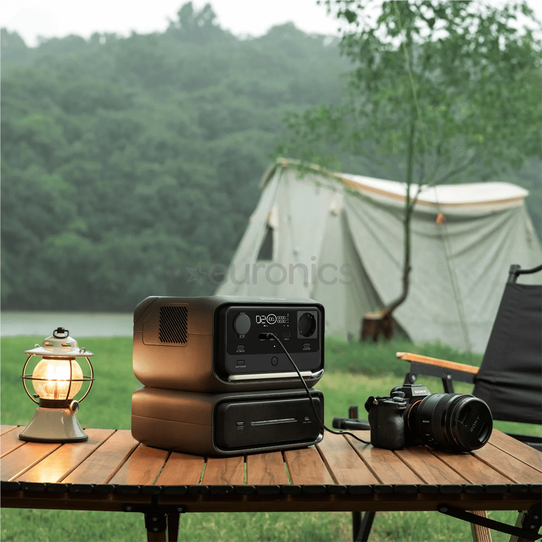 EcoFlow River 3 Max, 572 Wh, black/gray - Power station