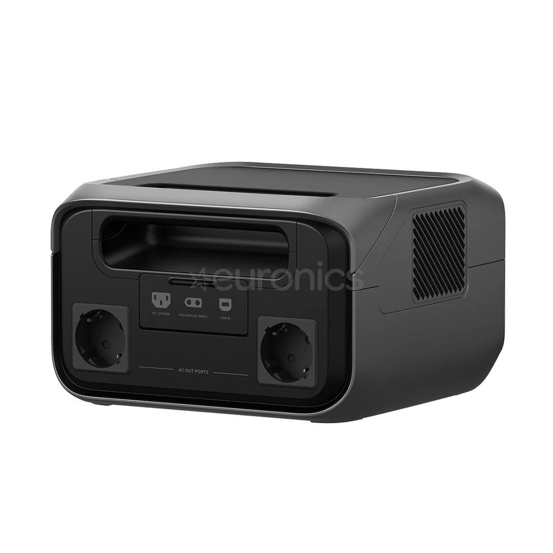 Ecoflow River 3 Max Plus, 858 Wh, must/hall - Akujaam