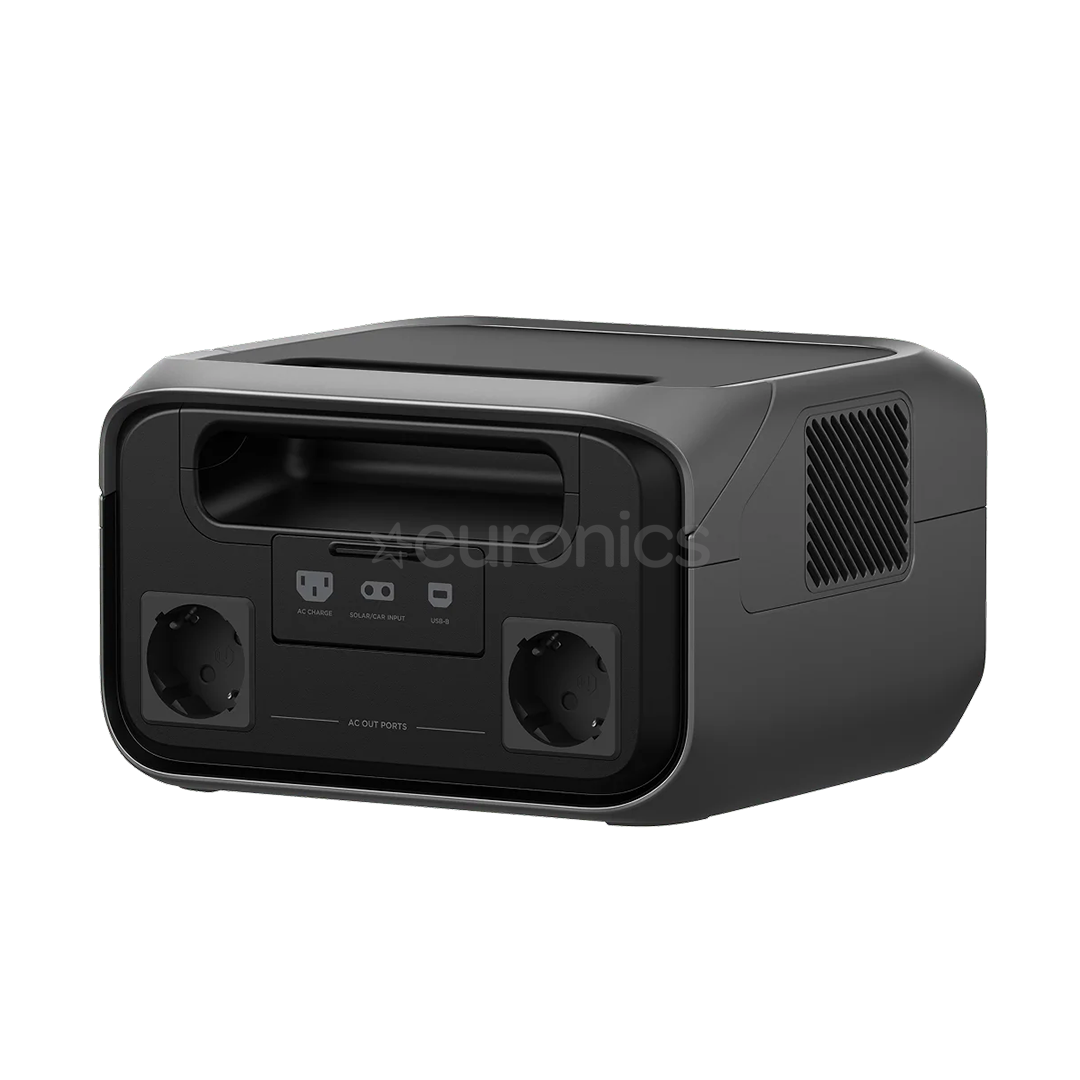 Ecoflow River 3 Max Plus, 858 Wh, must/hall - Akujaam