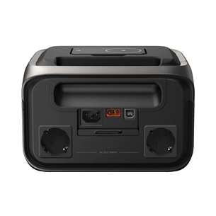 EcoFlow River 3 Plus Wireless, 286 Wh, must/hall - Akujaam