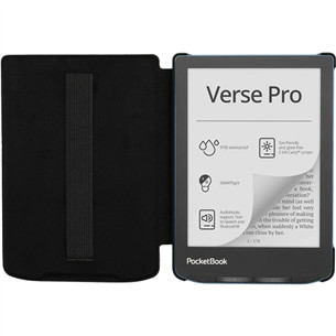 PocketBook Shell Strap Сover, 6", Verse Series, black - E-reader protective case