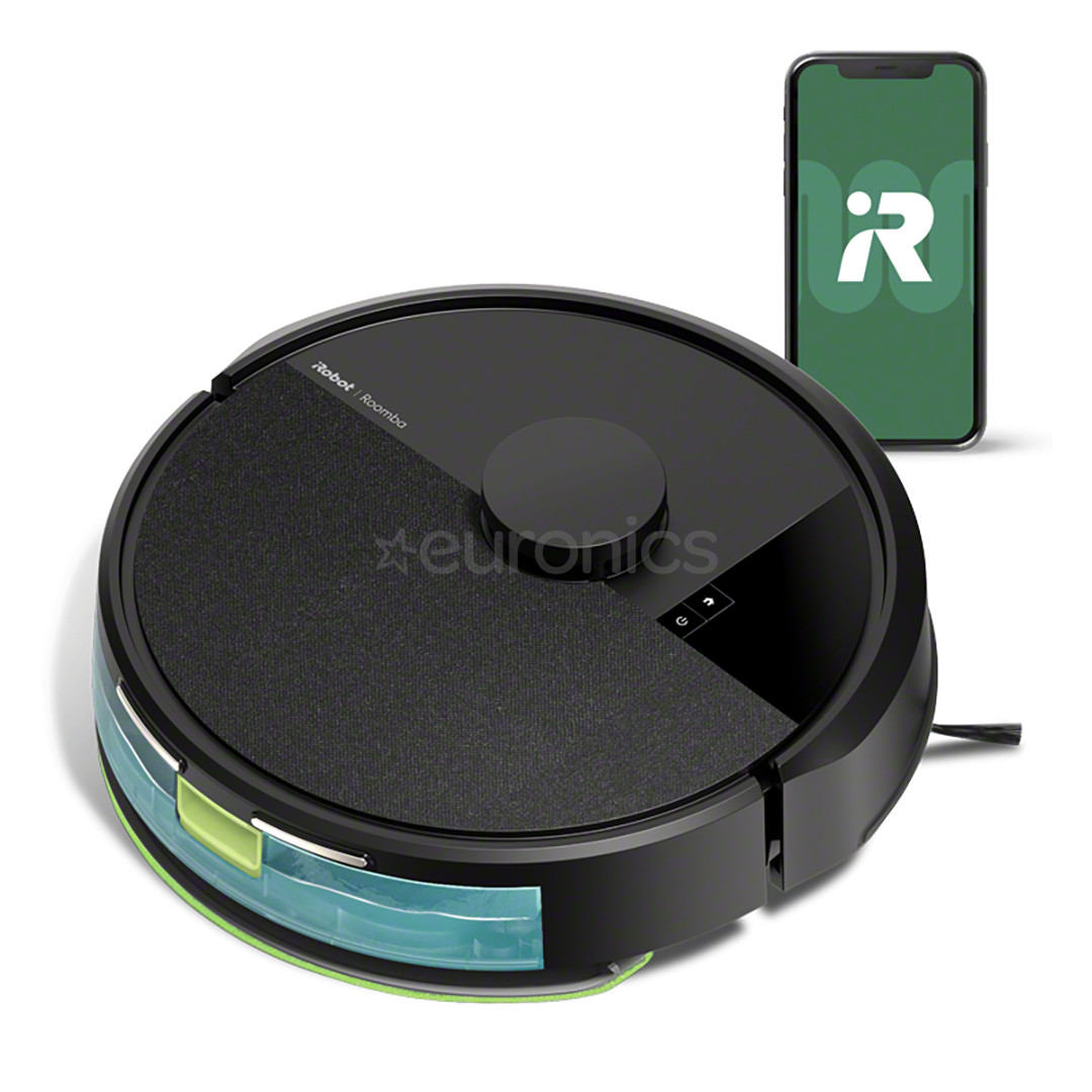 iRobot Roomba® 105 Combo, Wet & Dry, black - Robot vacuum cleaner