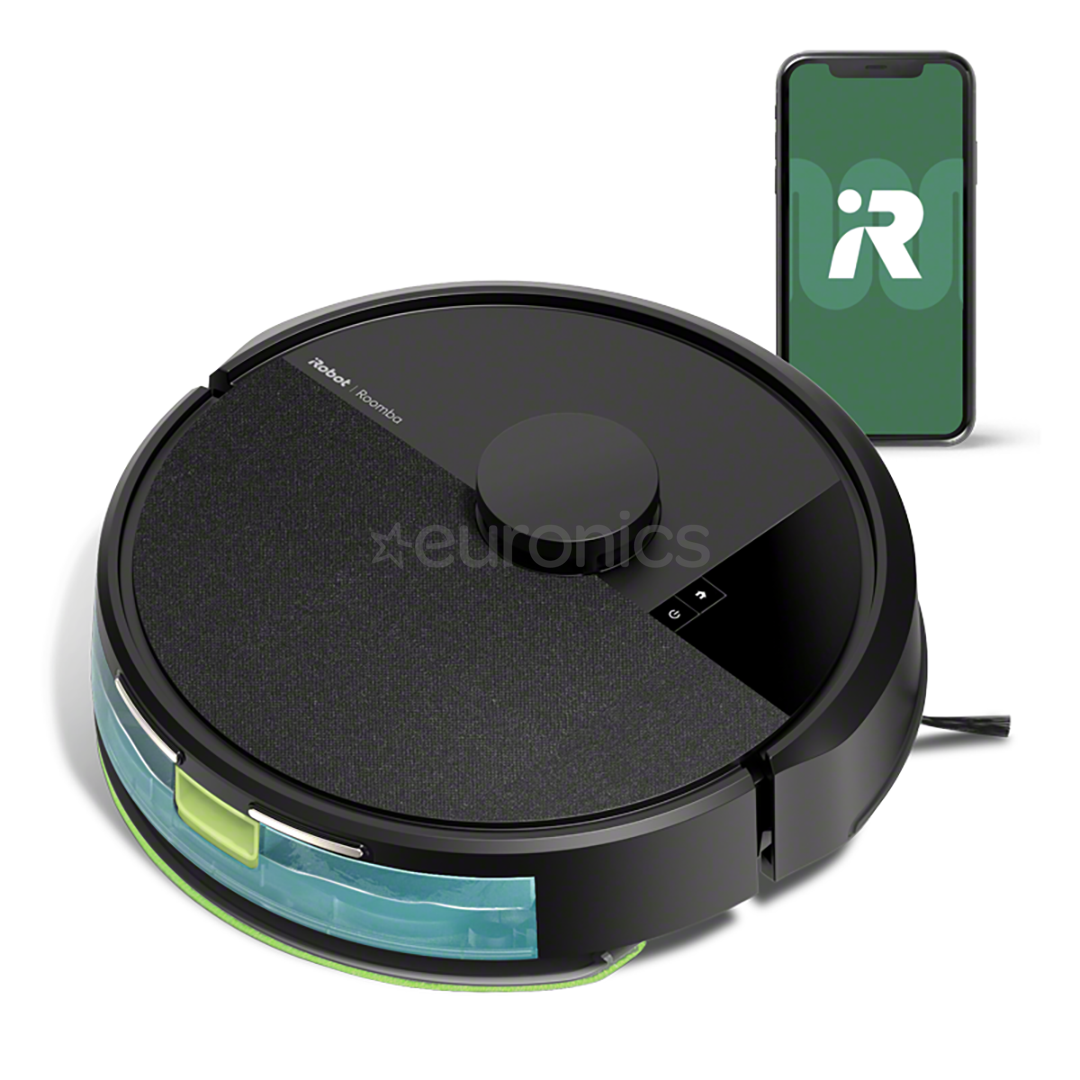iRobot Roomba® 105 Combo, märg- ja kuivpuhastus, must - Robottolmuimeja