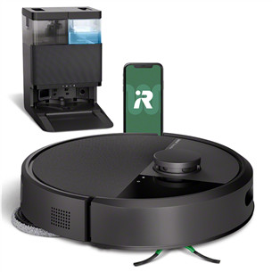 iRobot Roomba® Plus 405 Combo, сухая и влажная уборка, черный - Робот-пылесос G185040/405+B