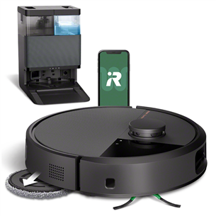 iRobot Roomba® Plus 505 Combo, märg- ja kuivpuhastus, must - Robottolmuimeja N185040/505+B