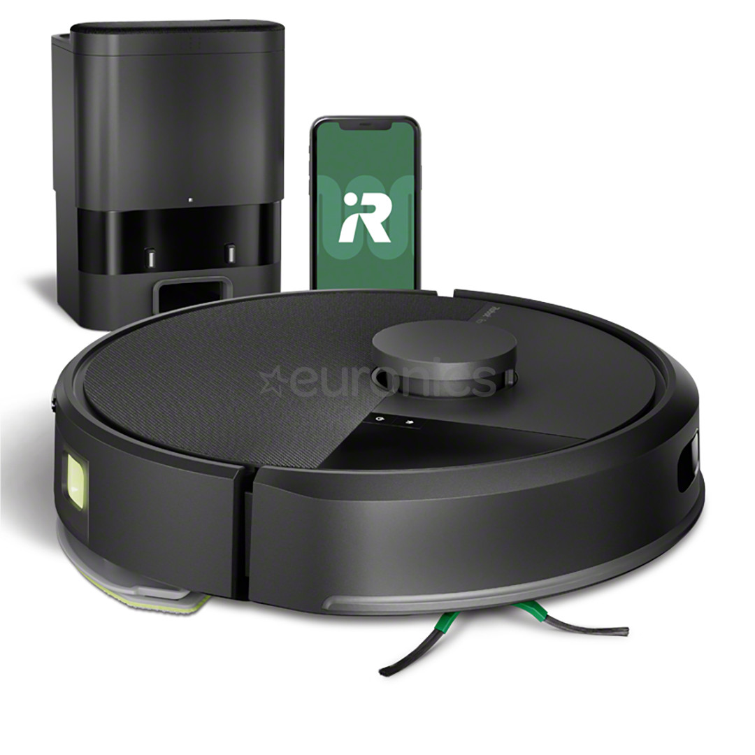 iRobot Roomba® 105 Combo+, сухая и влажная уборка, черный - Робот-пылесос