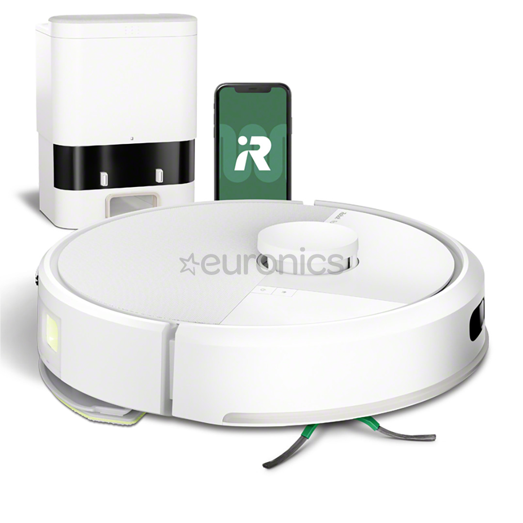 iRobot Roomba® 105 Combo+, сухая и влажная уборка, белый - Робот-пылесос