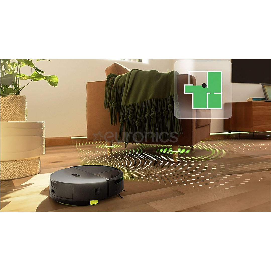iRobot Roomba 205 DustCompactor Combo, märg- ja kuivpuhastus, must - Robottolmuimeja