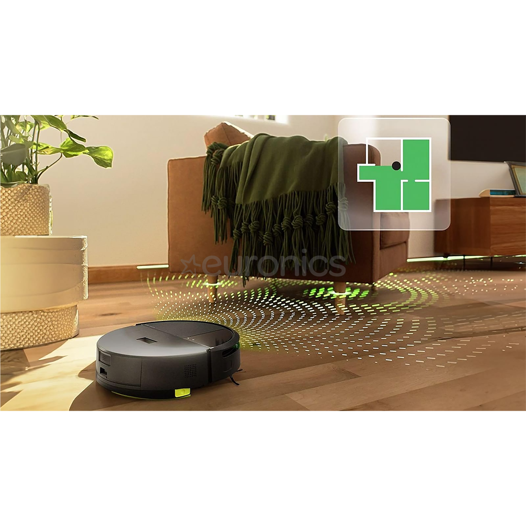iRobot Roomba 205 DustCompactor Combo, märg- ja kuivpuhastus, must - Robottolmuimeja