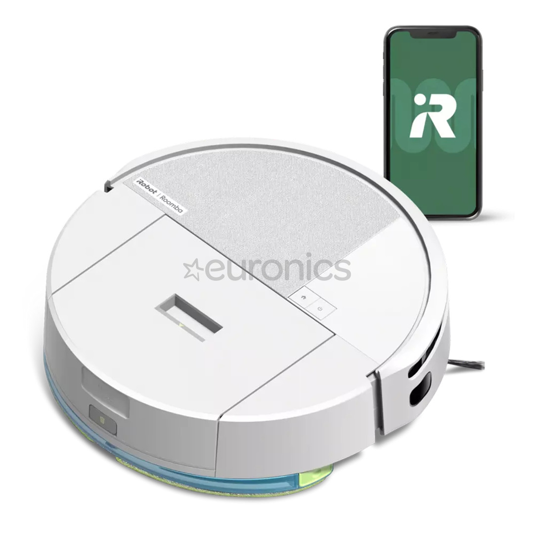 iRobot Roomba 205 DustCompactor Combo, сухая и влажная уборка, белый - Робот-пылесос