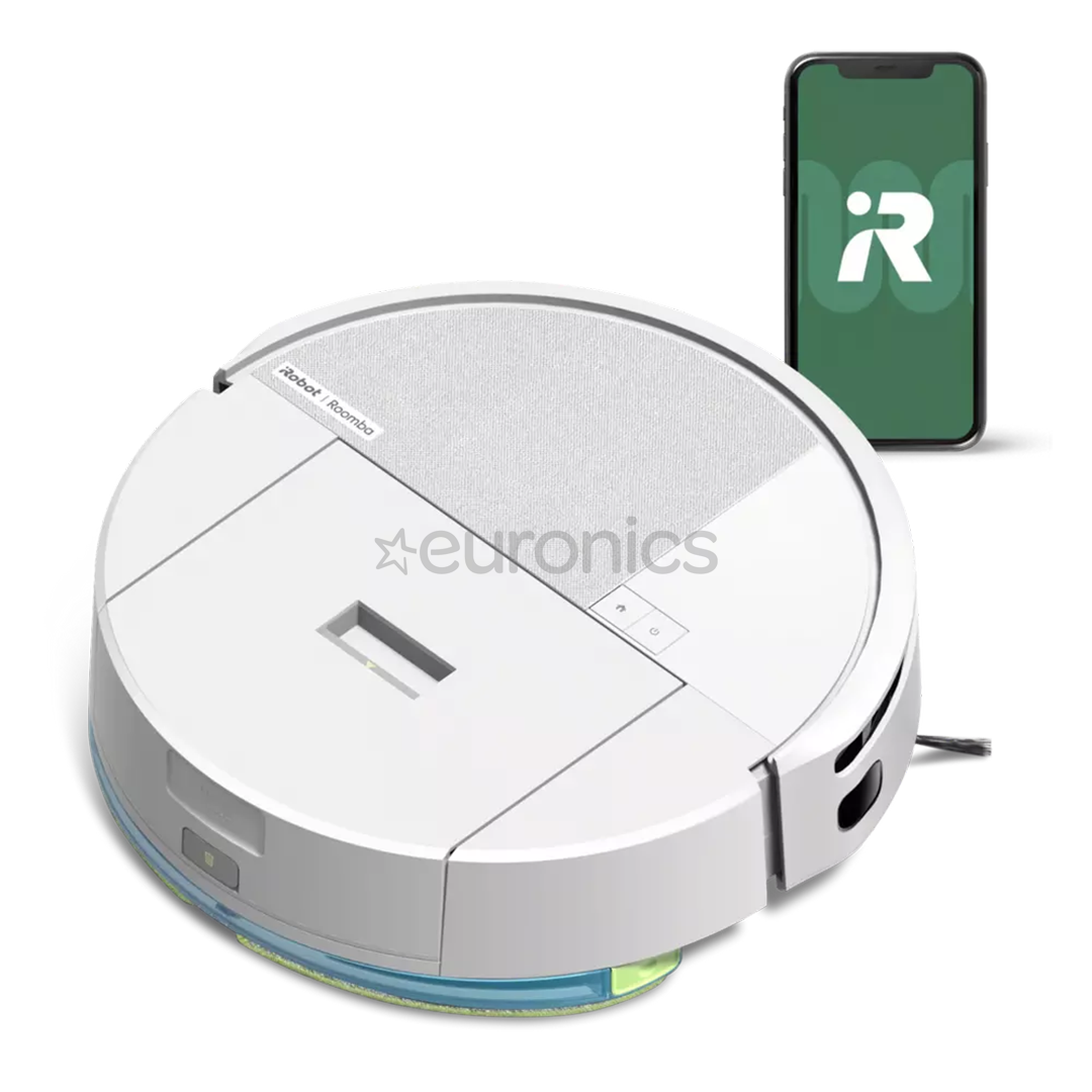 iRobot Roomba 205 DustCompactor Combo, märg- ja kuivpuhastus, valge - Robottolmuimeja