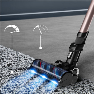 Tefal X-Force Flex 16.60, märg- ja kuivpuhastus, roosa/must - Juhtmevaba varstolmuimeja