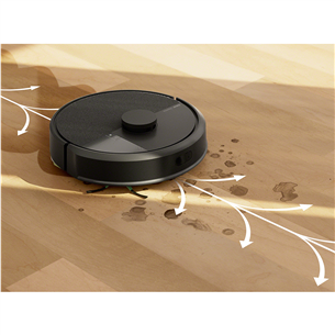 iRobot Roomba® 105 Combo, märg- ja kuivpuhastus, must - Robottolmuimeja