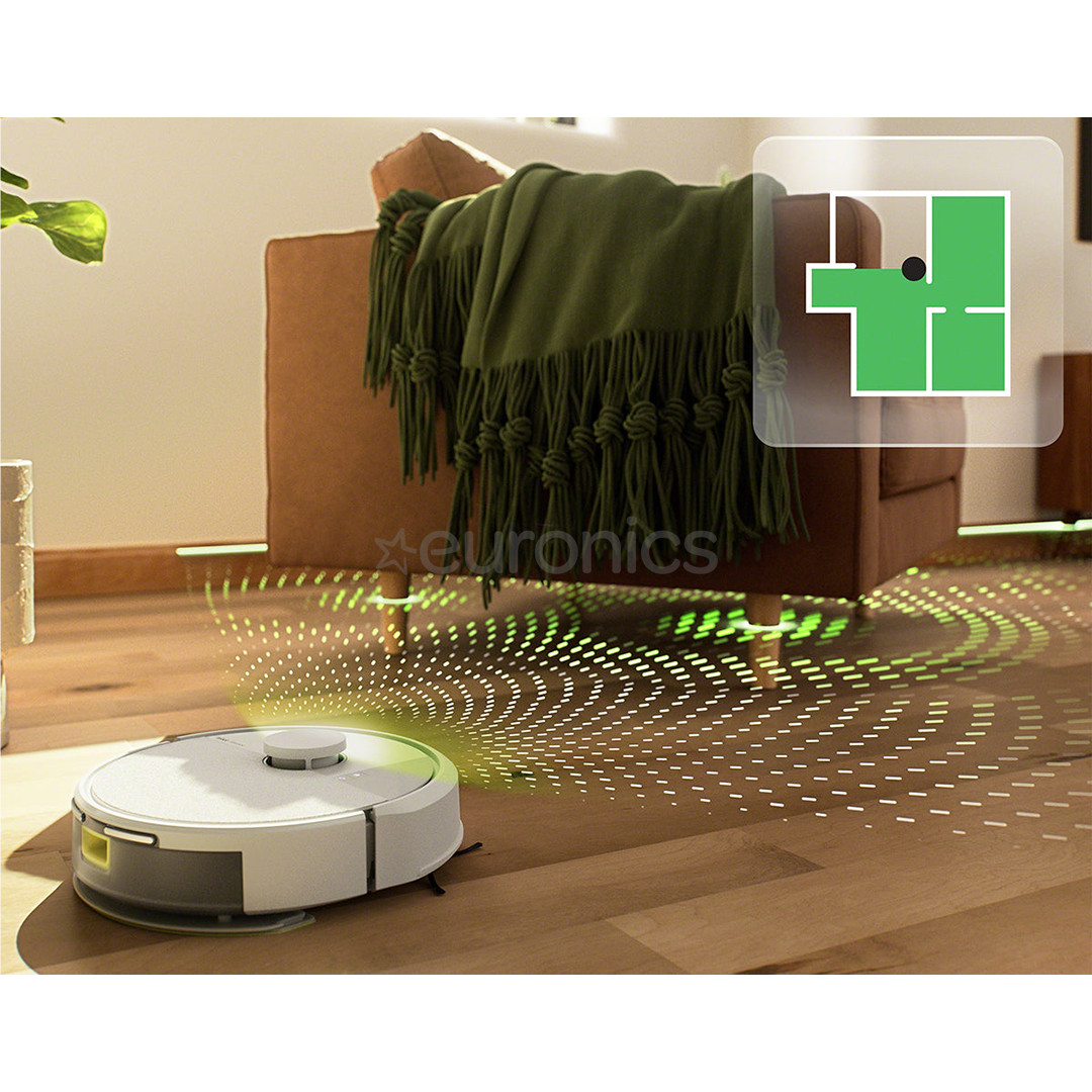 iRobot Roomba® 105 Combo, märg- ja kuivpuhastus, valge - Robottolmuimeja