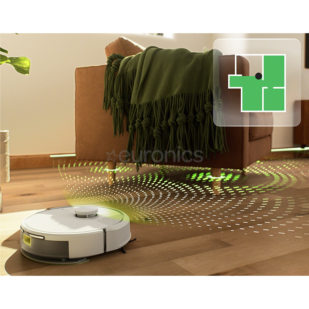 iRobot Roomba® 105 Combo, märg- ja kuivpuhastus, valge - Robottolmuimeja