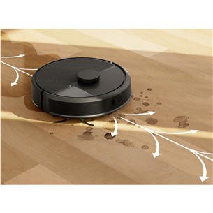 iRobot Roomba® 105 Combo+, märg- ja kuivpuhastus, must - Robottolmuimeja