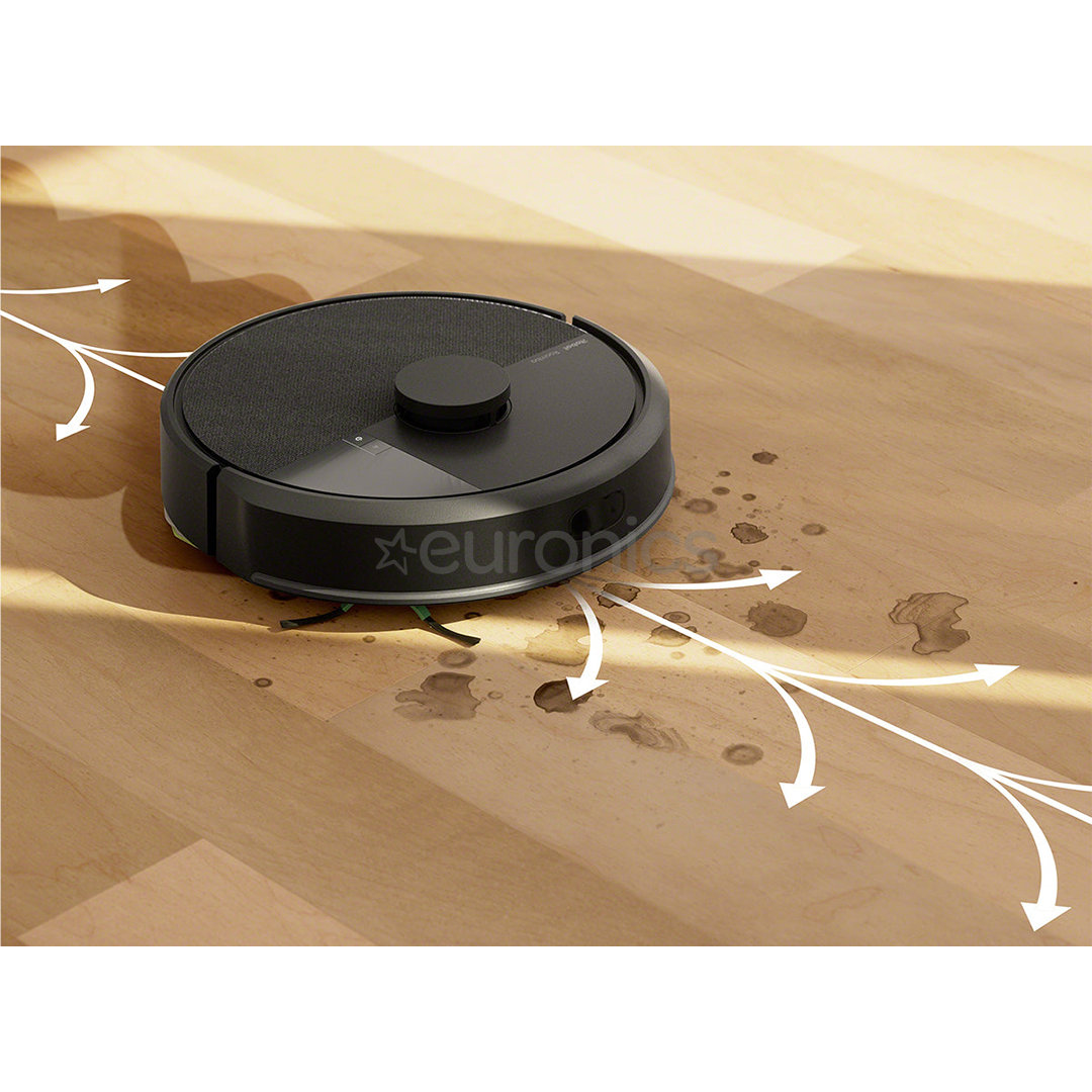 iRobot Roomba® 105 Combo+, märg- ja kuivpuhastus, must - Robottolmuimeja