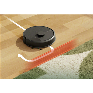 iRobot Roomba® 105 Combo+, märg- ja kuivpuhastus, must - Robottolmuimeja