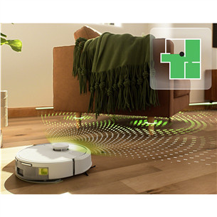 iRobot Roomba® 105 Combo+, сухая и влажная уборка, белый - Робот-пылесос