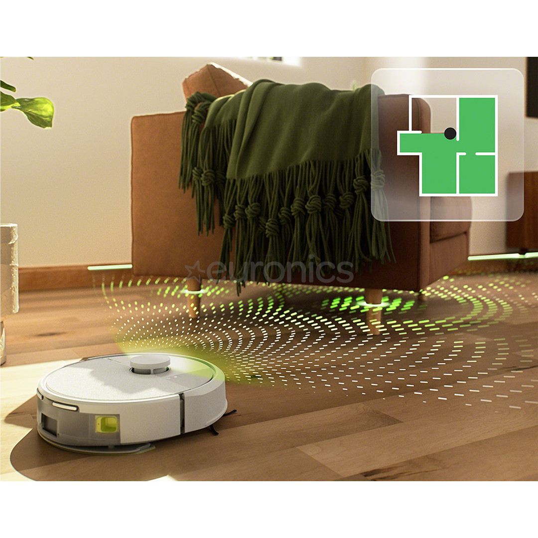 iRobot Roomba® 105 Combo+, сухая и влажная уборка, белый - Робот-пылесос