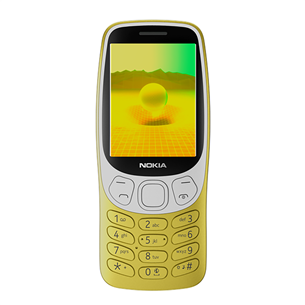 Nokia 3210 4G, Dual SIM, Y2K gold - Mobile Phone 1GF025CPD4L10