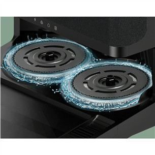 iRobot Roomba® Plus 405 Combo, сухая и влажная уборка, черный - Робот-пылесос