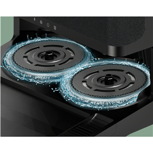 iRobot Roomba® Plus 405 Combo, сухая и влажная уборка, черный - Робот-пылесос