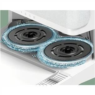 iRobot Roomba® Plus 405 Combo, märg- ja kuivpuhastus, valge - Robottolmuimeja