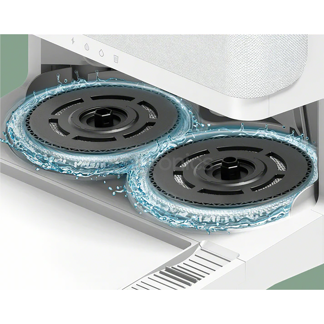 iRobot Roomba® Plus 405 Combo, märg- ja kuivpuhastus, valge - Robottolmuimeja