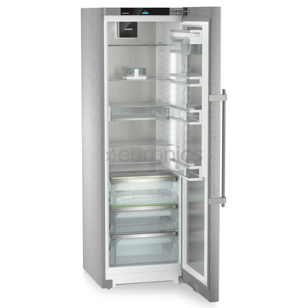 Liebherr Peak BioFresh, 386 L, height 186 cm, stainless steel - Cooler