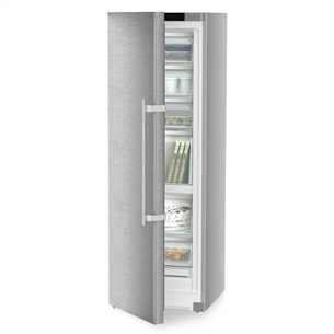 Liebherr prime NoFrost, 278 L, height 186 cm, stainless steel - Freezer