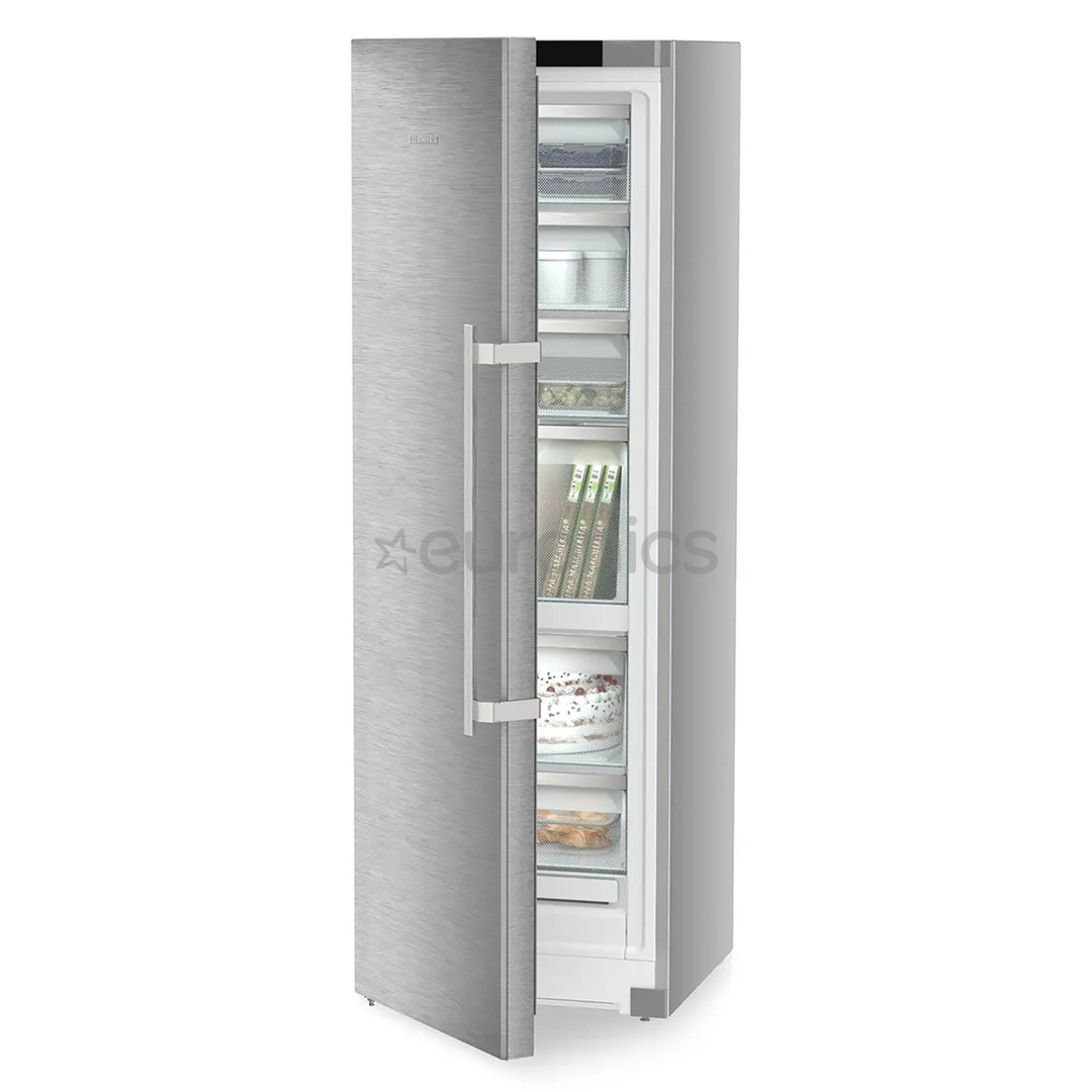 Liebherr prime NoFrost, 278 L, height 186 cm, stainless steel - Freezer