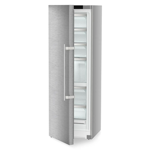 Liebherr prime NoFrost, 278 L, height 186 cm, stainless steel - Freezer