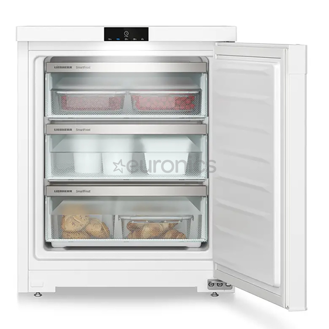 Liebherr pure, SmartFrost, 76 L, height 68 cm, white - Freezer