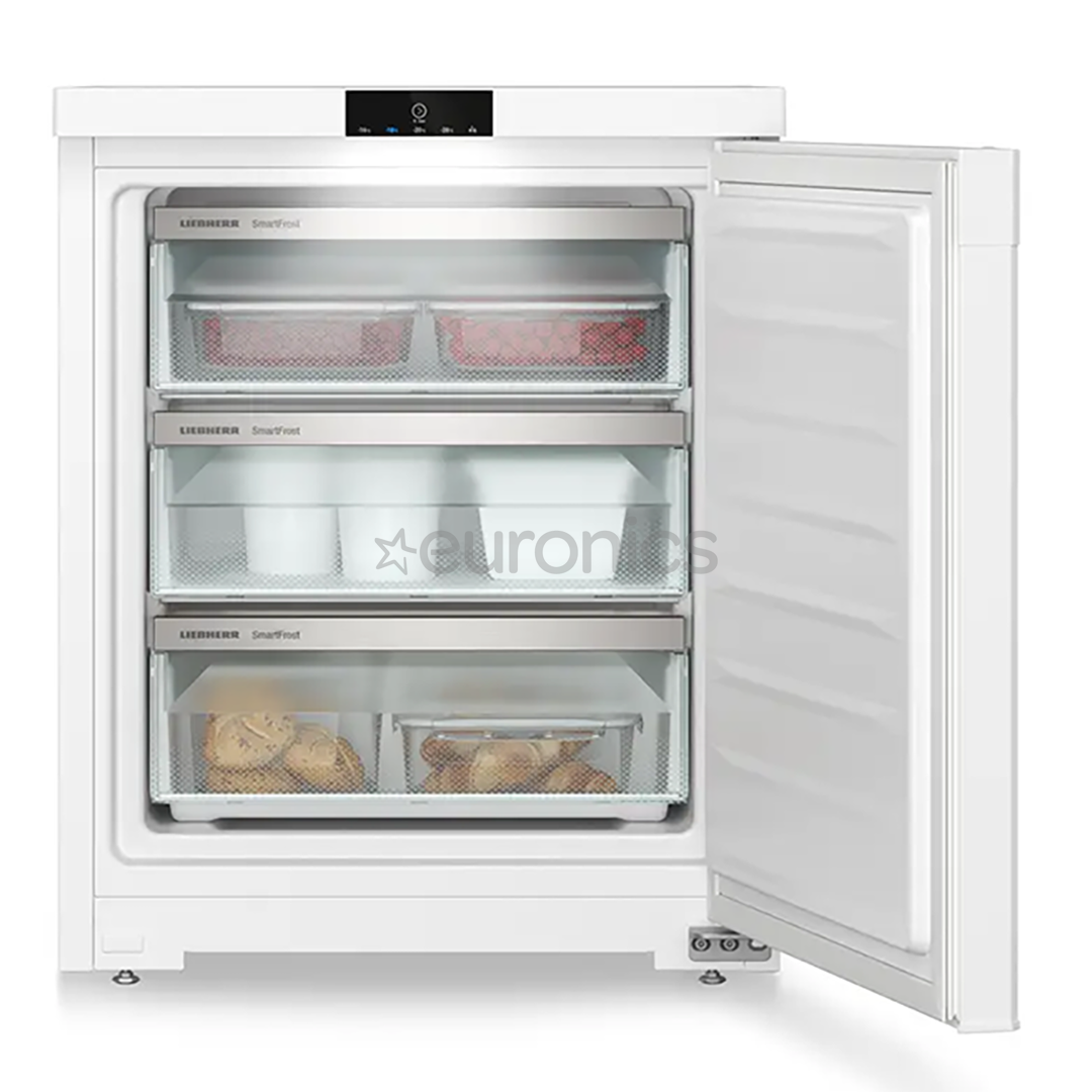 Liebherr pure, SmartFrost, 76 L, height 68 cm, white - Freezer