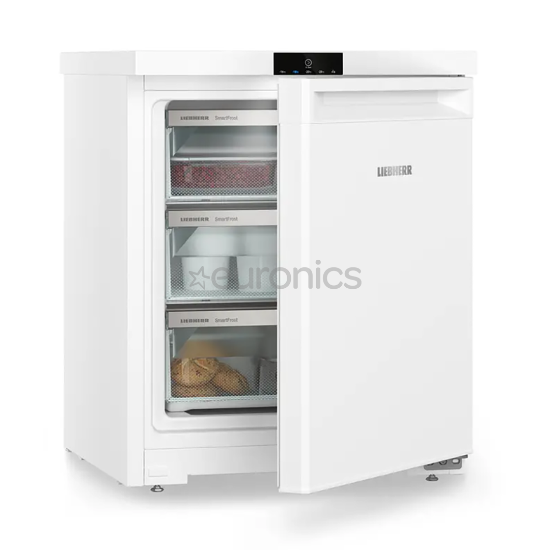 Liebherr pure, SmartFrost, 76 L, height 68 cm, white - Freezer