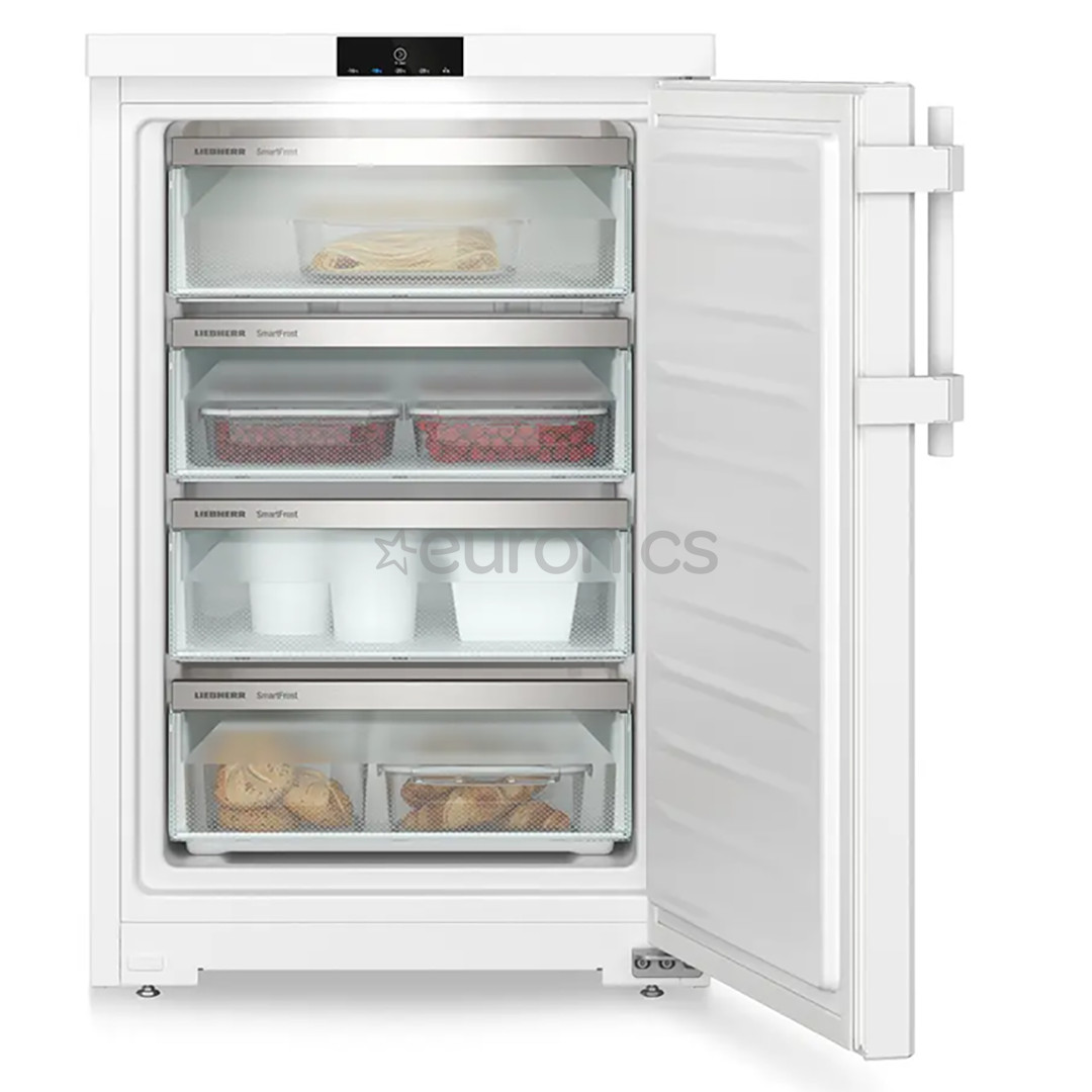 Liebherr pure, SmartFrost, 107 L, height 85 cm, white - Freezer