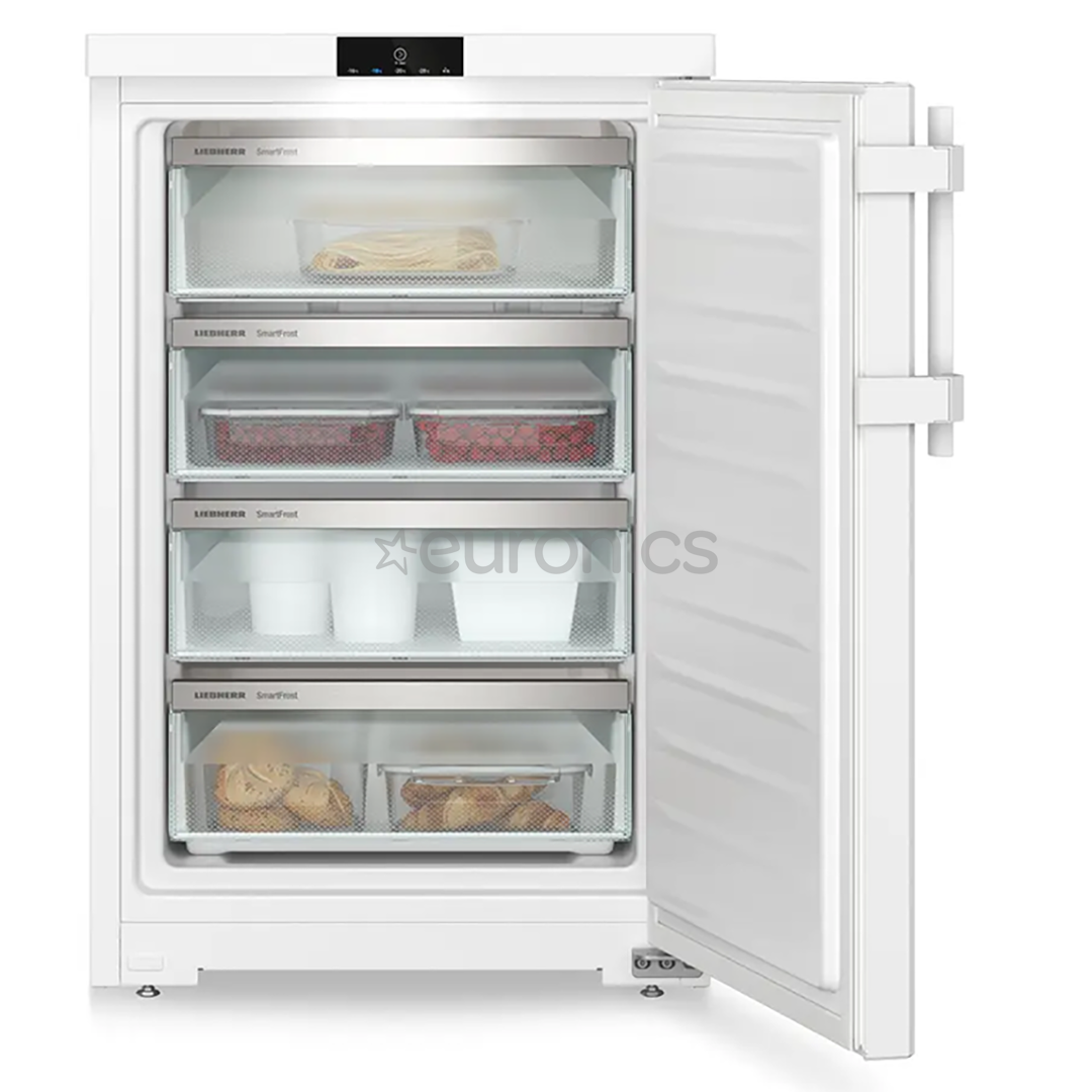 Liebherr pure, SmartFrost, 107 L, height 85 cm, white - Freezer