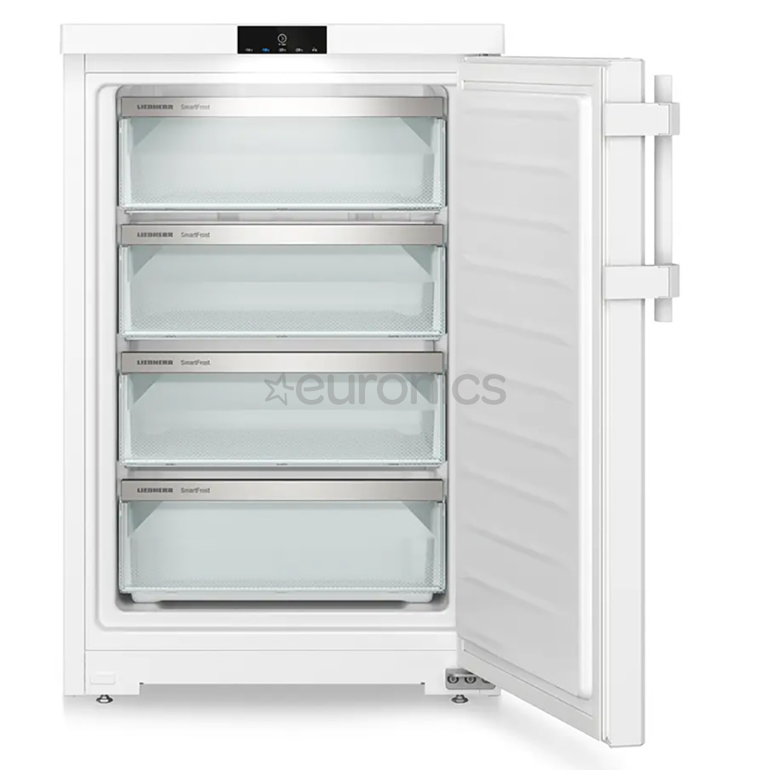 Liebherr pure, SmartFrost, 107 L, height 85 cm, white - Freezer