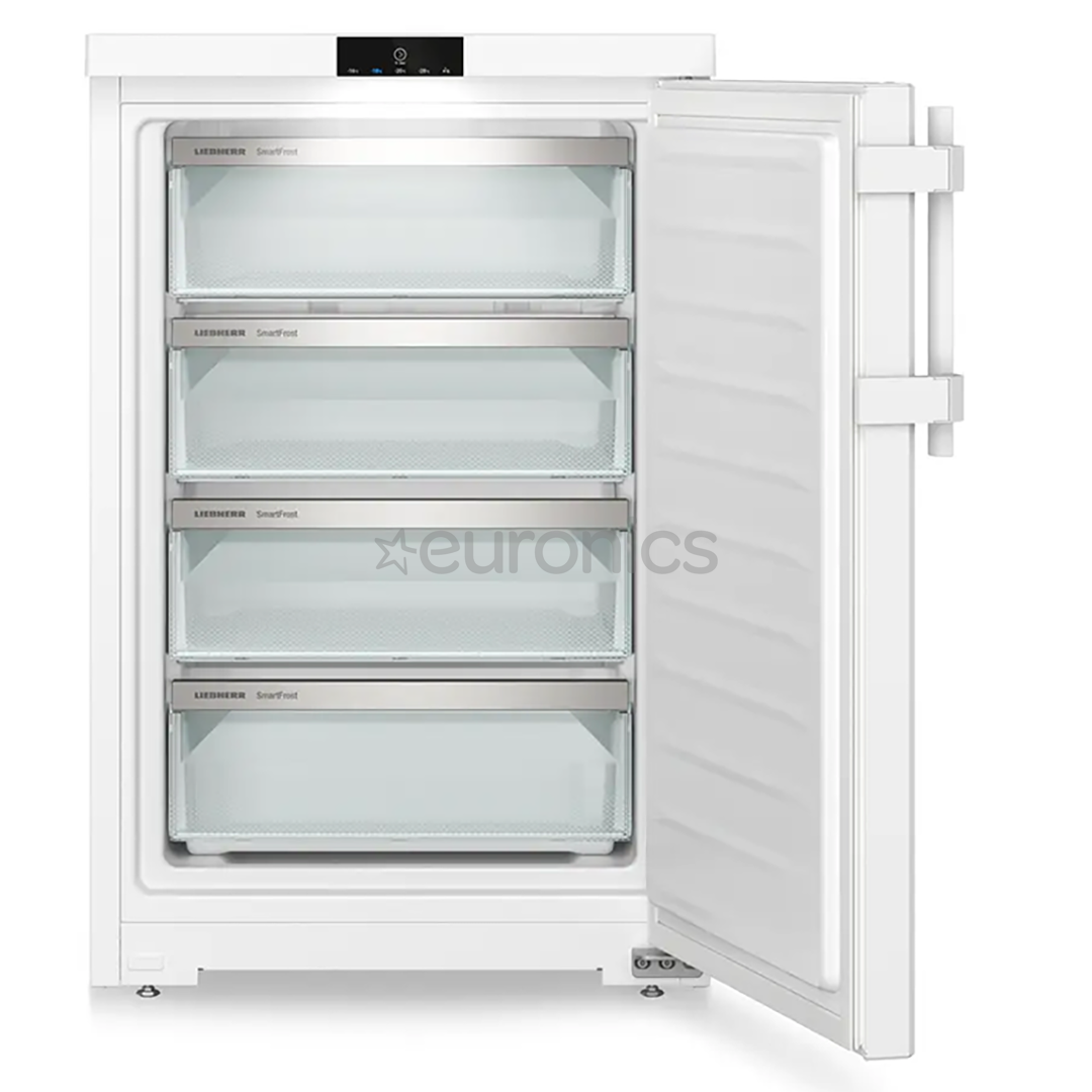 Liebherr pure, SmartFrost, 107 L, height 85 cm, white - Freezer