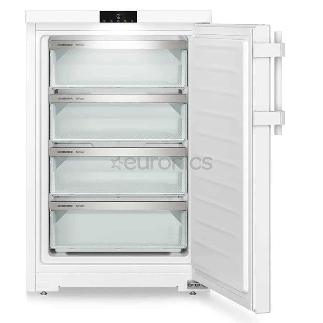 Liebherr pure NoFrost, 93 L, height 85 cm, white - Freezer