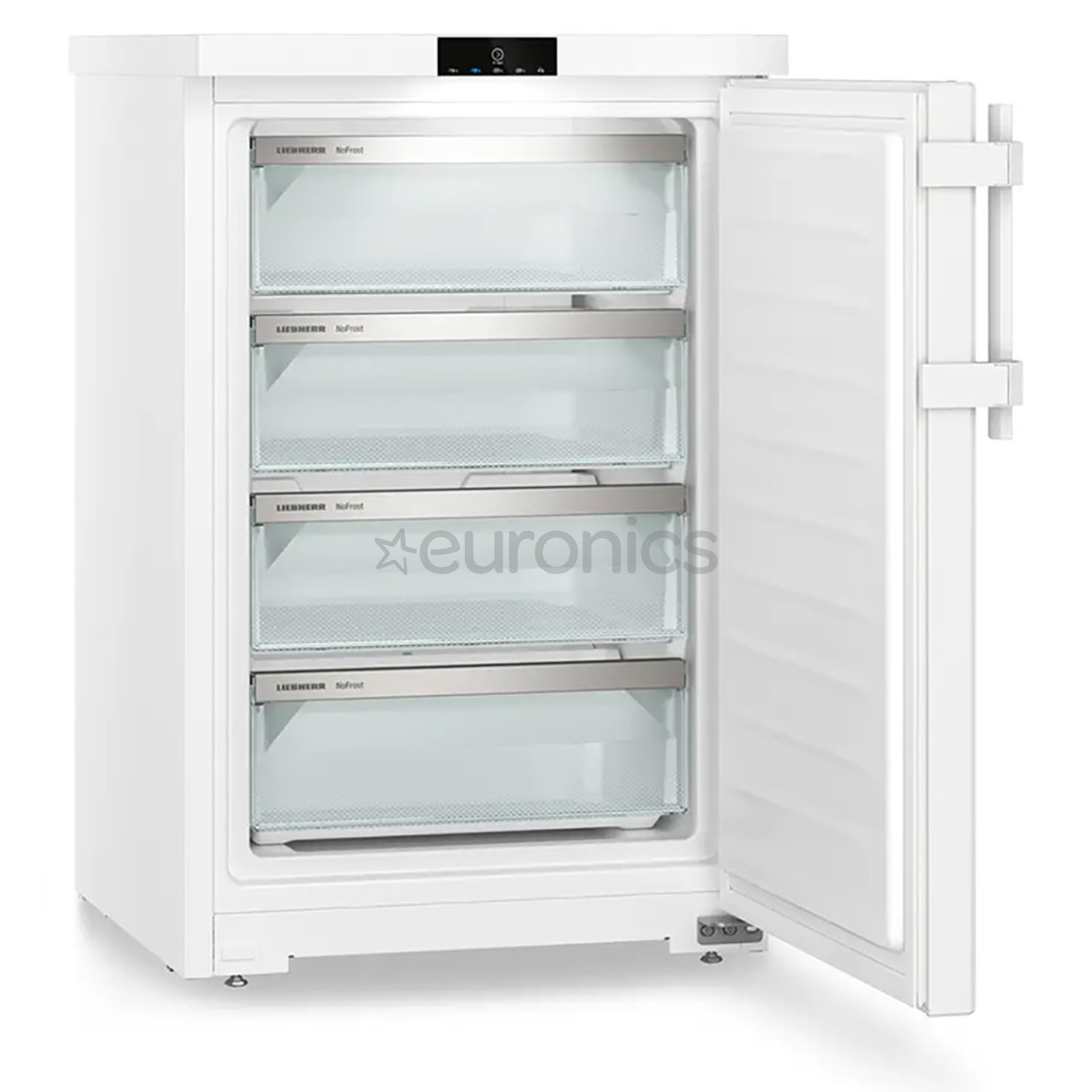 Liebherr pure NoFrost, 93 L, height 85 cm, white - Freezer