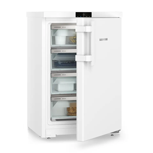 Liebherr pure NoFrost, 93 L, height 85 cm, white - Freezer