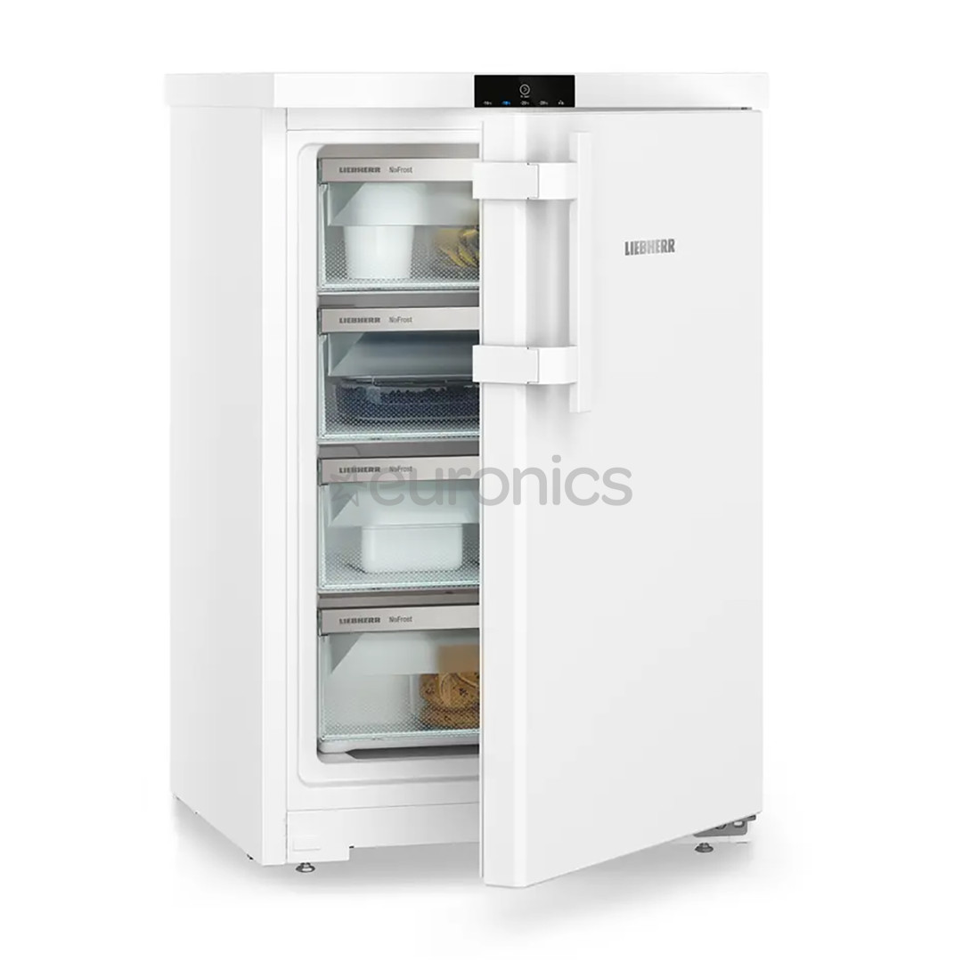 Liebherr pure NoFrost, 93 L, height 85 cm, white - Freezer