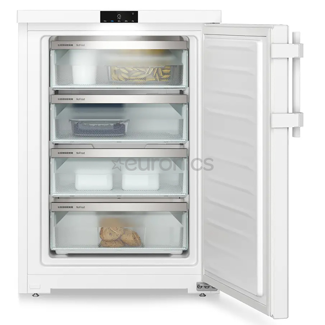 Liebherr plus NoFrost, 93 L, height 85 cm, white - Freezer