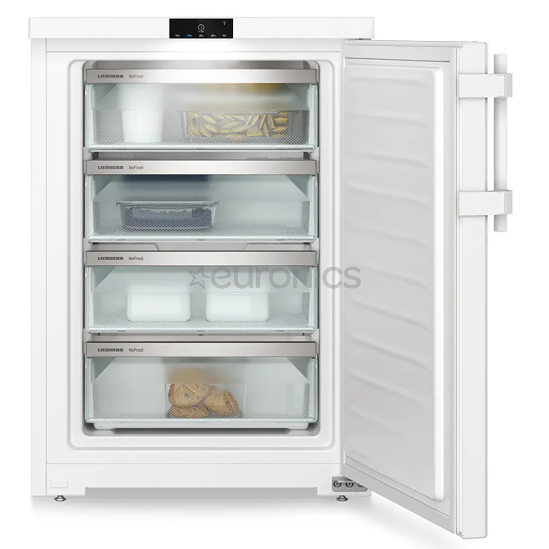 Liebherr plus NoFrost, 93 L, height 85 cm, white - Freezer