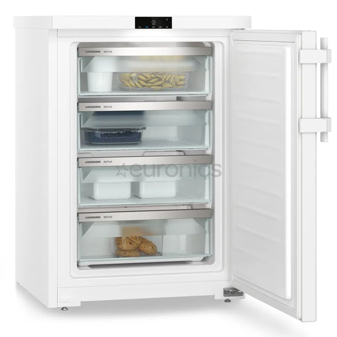 Liebherr plus NoFrost, 93 L, height 85 cm, white - Freezer